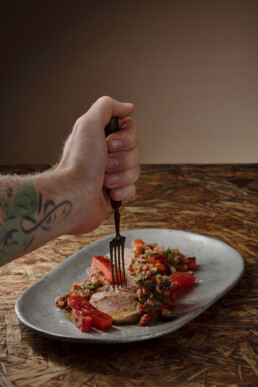 pork-secreto-grilled-watermelon-and-chimichurri-food-drink-photography-berlin